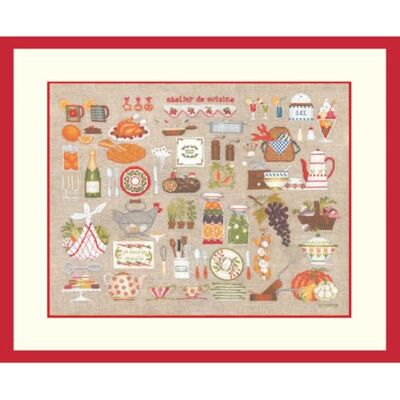 Le Bonheur des Dames Set punto croce per officina da cucina Le Bonheur des Dames Set punto croce per officina da cucina