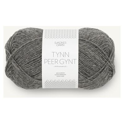 Sandnes Garn Tynn Peer Gynt ca. 205 m col. 1053 mork gramelert 50 g Sandnes Garn Tynn Peer Gynt ca. 205 m col. 1053 mork gramelert 50 g