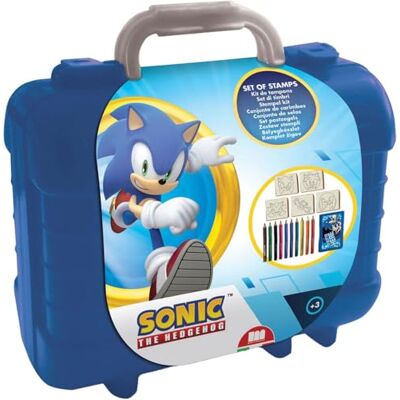 Multiprint Valigetta Travel Set Sonic, Made in Italy, Album da Colorare, con Puzzle e Matite, Set Timbrini Bimbi, in Legno e Gomma Naturale, Inchiostro Lavabile Atossico, Idea Regalo Multiprint Valigetta Travel Set Sonic, Made in Italy, Album da Colorare, con Puzzle e Matite, Set Timbrini Bimbi, in Legno e Gomma Naturale, Inchiostro Lavabile Atossico, Idea Regalo
