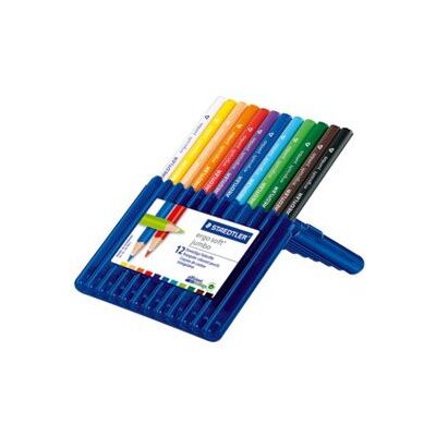 Staedtler Pastelli Ergosoft Jumbo Colorati 12Pz Staedtler Pastelli Ergosoft Jumbo Colorati 12Pz