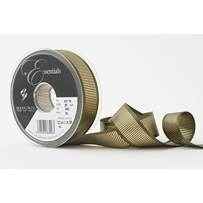 Berisfords Lucido Nastro, Cipresso, 25 mm Berisfords Lucido Nastro, Cipresso, 25 mm