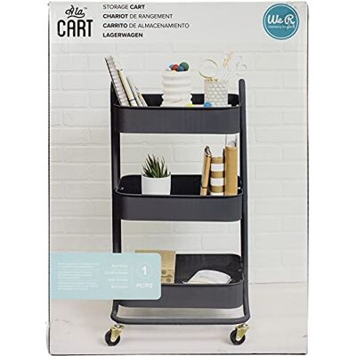 We R Memory Keepers AMERICAN CRAFTS / WE R MEMORY A LA Cart Storage Cenere Bruciato We R Memory Keepers AMERICAN CRAFTS / WE R MEMORY A LA Cart Storage Cenere Bruciato