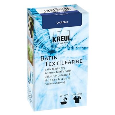 KREUL Batik 98529, Colori per tinta, Blu (Cool Blu) KREUL Batik 98529, Colori per tinta, Blu (Cool Blu)