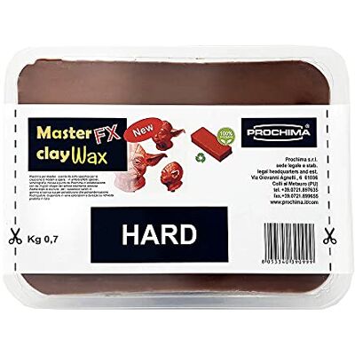 PROCHIMA , Plastilina Specifica per la Creazione di Modelli e Opere, Colore Rosso (Totalmente Atossico), 700 gr PROCHIMA , Plastilina Specifica per la Creazione di Modelli e Opere, Colore Rosso (Totalmente Atossico), 700 gr