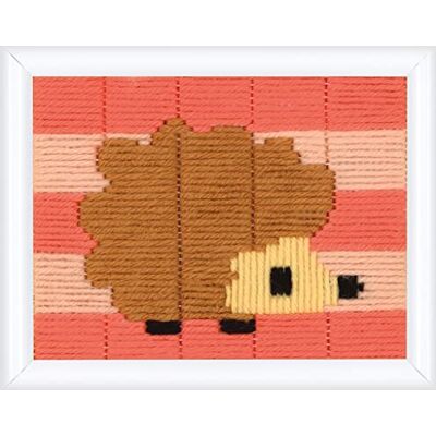 Vervaco Kit Ricamo Principianti Educativo Attività Creative PICCOLO RICCIO Canovaccio per Mezzo Punto ca. 16 x 12,5 cm Set Fai Da Te Passatempi Creativi Beginner Long Stitch Embroidery Vervaco Kit Ricamo Principianti Educativo Attività Creative PICCOLO RICCIO Canovaccio per Mezzo Punto ca. 16 x 12,5 cm Set Fai Da Te Passatempi Creativi Beginner Long Stitch Embroidery