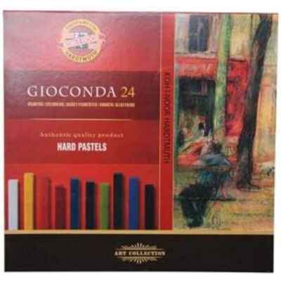 Koh-I-Noor Gioconda 8114 Pastelli a olio duri, confezione da 24 Koh-I-Noor Gioconda 8114 Pastelli a olio duri, confezione da 24