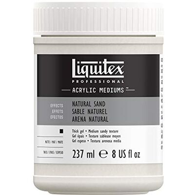 Gel di medio acrilico Liquitex sabbia naturale - 237ml Gel di medio acrilico Liquitex sabbia naturale - 237ml