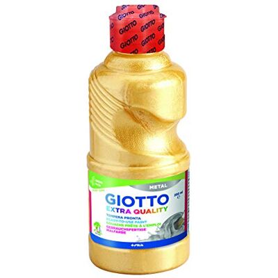 Giotto 531401 Tempera Pronta, 250 ml, Oro Metallizzato Giotto 531401 Tempera Pronta, 250 ml, Oro Metallizzato