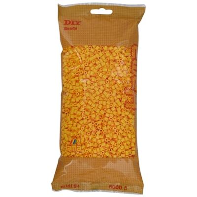 Hama AK Sport Ferro e ASSE da Perline 6000 Pezzo, Giallo, Bügelperlen Hama AK Sport Ferro e ASSE da Perline 6000 Pezzo, Giallo, Bügelperlen