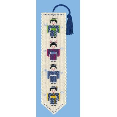 Le Bonheur des Dames Kit ricamo a punto croce segnalibro Le Bonheur des Dames Kit ricamo a punto croce segnalibro