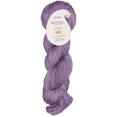 Symfonie Yarns - Viva - Purple Sea Glass - ca. 220 m - Yarn Symfonie Yarns - Viva - Purple Sea Glass - ca. 220 m - Yarn