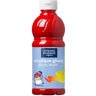 Lefranc Bourgeois Acrilico Glossy 500 ml Rosso Vivo Lefranc Bourgeois Acrilico Glossy 500 ml Rosso Vivo