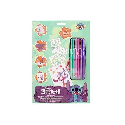 Disney Stitch Set di Penne 3 pennarelli Cancelleria Bambini Set di penne per scrivere e disegnare, 3 pennarelli, riutilizzabile Disney Stitch Set di Penne 3 pennarelli Cancelleria Bambini Set di penne per scrivere e disegnare, 3 pennarelli, riutilizzabile