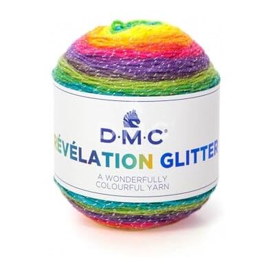 DMC Révélation Filato da maglia leggero, multicolore 150 g 520 m DMC Révélation Filato da maglia leggero, multicolore 150 g 520 m
