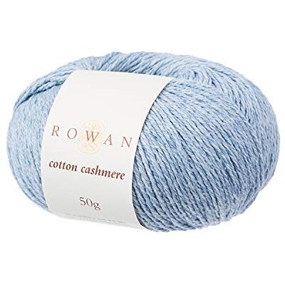 Rowan Cotone Cashmere M. Sky 85% Cotone 15% Cashmere Filato 50g Rowan Cotone Cashmere M. Sky 85% Cotone 15% Cashmere Filato 50g