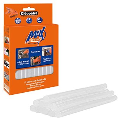 Cléopâtre Cleopatra – – Pack di 10 STICK COLLA – Pistola a colla cléo' Stick Max Cléopâtre Cleopatra – – Pack di 10 STICK COLLA – Pistola a colla cléo' Stick Max