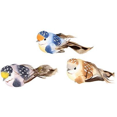Artemio - Figurina uccello con morsetto - Multicolore - figurina decorativa Artemio - Figurina uccello con morsetto - Multicolore - figurina decorativa