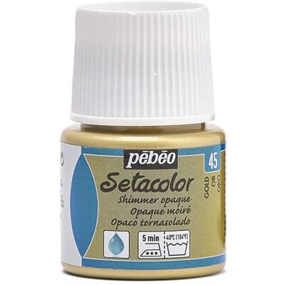 PEBEO PINTURA SETACOLOR MOIRE 45ML ORO PEBEO PINTURA SETACOLOR MOIRE 45ML ORO