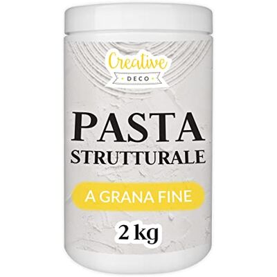 Pasta modellante artistica Creative Deco - Bianco - 2kg - Materiali artistici Pasta modellante artistica Creative Deco - Bianco - 2kg - Materiali artistici