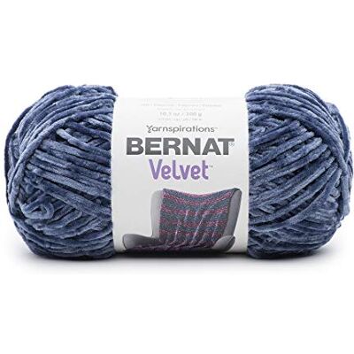 Bernat Velluto, Poliestere, Indaco, 300 g Bernat Velluto, Poliestere, Indaco, 300 g