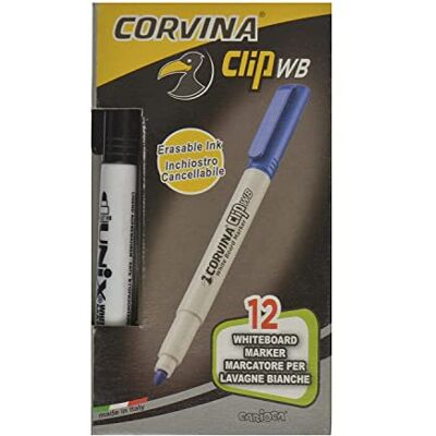 Corvina ClipWB Confezione da 12, colore: Blu Corvina ClipWB Confezione da 12, colore: Blu