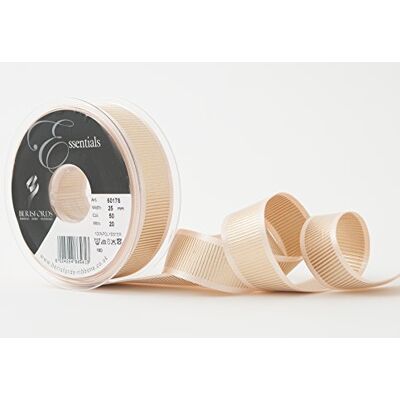 Berisfords Shine Nastro, Cream, 25 mm Berisfords Shine Nastro, Cream, 25 mm