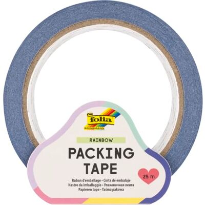 folia Nastro per pacchi MAKE IT ICONIC, 4,8 cm x 25 m, nastro adesivo colorato nei colori dell'arcobaleno, per decorare e abbellire folia Nastro per pacchi MAKE IT ICONIC, 4,8 cm x 25 m, nastro adesivo colorato nei colori dell'arcobaleno, per decorare e abbellire