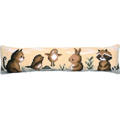 Vervaco Kit Cuscino Punto Croce ANIMALI Set Ricamo Principianti Paraspifferi Cuscino Decorativi ca. 80 x 20 cm Accessori Per Lavoretti Creativi DIY Casa Decor Hobby Adulti Cross Stitch Vervaco Kit Cuscino Punto Croce ANIMALI Set Ricamo Principianti Paraspifferi Cuscino Decorativi ca. 80 x 20 cm Accessori Per Lavoretti Creativi DIY Casa Decor Hobby Adulti Cross Stitch