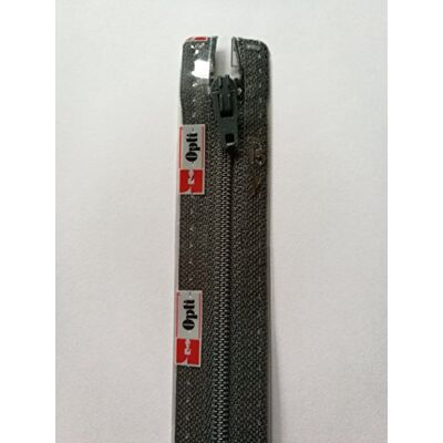 Opti Chiusura Lampo, 100% Poliestere, 00002 Grigio, 15 cm Opti Chiusura Lampo, 100% Poliestere, 00002 Grigio, 15 cm