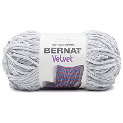 Bernat velluto, 100% poliestere, colore grigio, 300 g Bernat velluto, 100% poliestere, colore grigio, 300 g