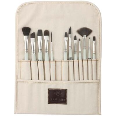Set di Pennelli da Pittura con Astuccio in Carta Fatta a Mano Set di Pennelli da Pittura con Astuccio in Carta Fatta a Mano