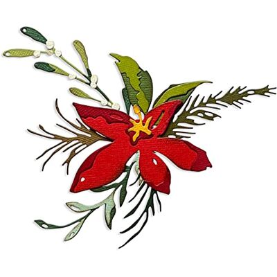 Sizzix Fustella Thinlits Set 8PK Holiday Brushstroke #3 di Tim Holtz Capitolo 4 2022 Sizzix Fustella Thinlits Set 8PK Holiday Brushstroke #3 di Tim Holtz Capitolo 4 2022