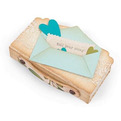 Sizzix ScoreBoards Die-Mini libro di Eileen Hull, nero 6 Sizzix ScoreBoards Die-Mini libro di Eileen Hull, nero 6