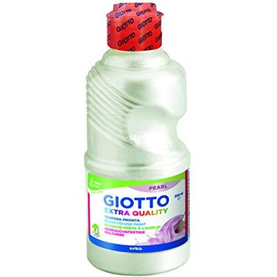 Giotto Fila 531301 Pearl Tempera Pronta, 250 ml, Perla Giotto Fila 531301 Pearl Tempera Pronta, 250 ml, Perla