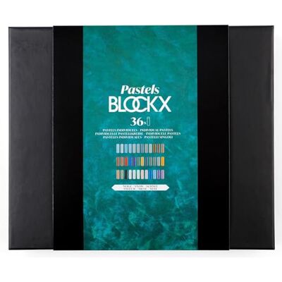 Honsell BLOCKX 12936NBXC cofanetto pastelli secchi da 36 colori Neve Classico Honsell BLOCKX 12936NBXC cofanetto pastelli secchi da 36 colori Neve Classico