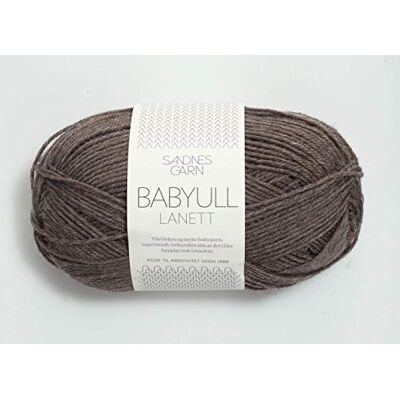 Sandnes Garn Babyull Lanett col.2652 Medium Brown Mottled ca. 175 m 50 g Sandnes Garn Babyull Lanett col.2652 Medium Brown Mottled ca. 175 m 50 g