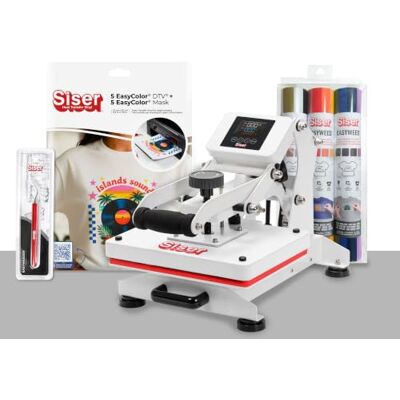 SISER Craft Press Go! Essential Pressa a Caldo con Kit Termovinili SISER Craft Press Go! Essential Pressa a Caldo con Kit Termovinili