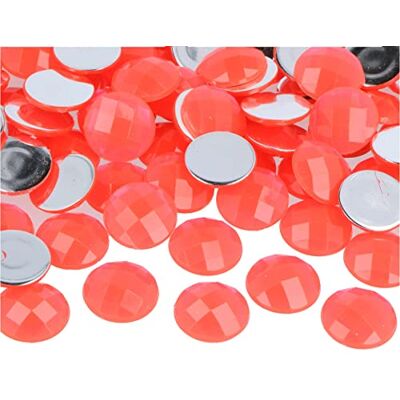 Innspiro - Z2001808 - Rosa - 18mm - Pietre decorative in acrilico Innspiro - Z2001808 - Rosa - 18mm - Pietre decorative in acrilico