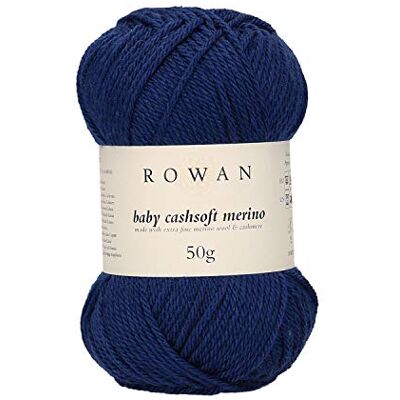 Rowan Baby Cashsoft Merino Royal, 57% lana, 33% acrilico, 10% chasmere, 50 g Rowan Baby Cashsoft Merino Royal, 57% lana, 33% acrilico, 10% chasmere, 50 g