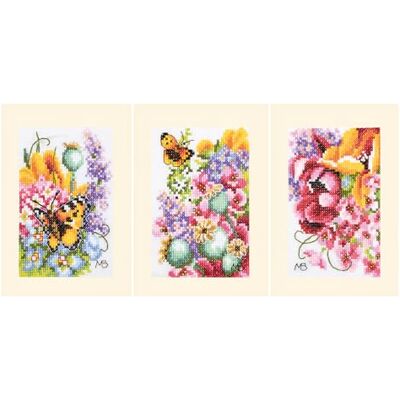 Lanarte Kit Punto Croce Contato SET DI 3 FLOWER POWER Biglietti Con Finestra Per Punto Croce ca. 10,5 x 15 cm Set Fai Da Te Creativo Adulti Ricamo Cartoline Ricamate Accessori Per Lavoretti Creativi Lanarte Kit Punto Croce Contato SET DI 3 FLOWER POWER Biglietti Con Finestra Per Punto Croce ca. 10,5 x 15 cm Set Fai Da Te Creativo Adulti Ricamo Cartoline Ricamate Accessori Per Lavoretti Creativi
