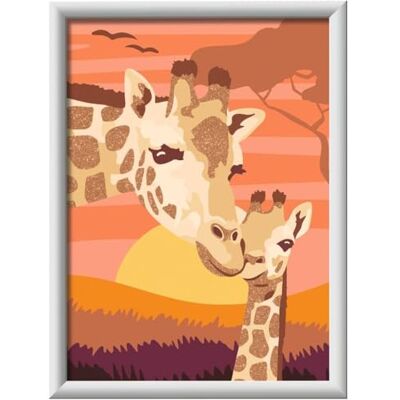 Ravensburger CreArt Serie D Giraffe al tramonto Kit Pittura Bambini Dimensione Di 25 x 18,30 Giochi Bambina 9 Anni Paint By Numbers Idee Regalo Regalo Bambino 9 Anni Ravensburger CreArt Serie D Giraffe al tramonto Kit Pittura Bambini Dimensione Di 25 x 18,30 Giochi Bambina 9 Anni Paint By Numbers Idee Regalo Regalo Bambino 9 Anni