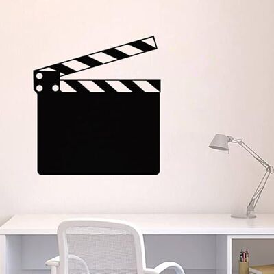 Ambiance Sticker Ardesia Adesivo da parete trasparente trasparente per il cinema, altezza 100 x larghezza 90 cm Ambiance Sticker Ardesia Adesivo da parete trasparente trasparente per il cinema, altezza 100 x larghezza 90 cm