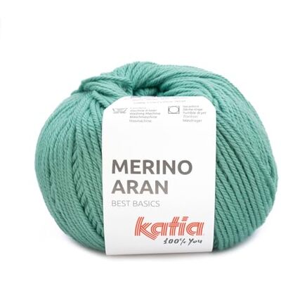 Katıa Merino Aran lana gomitoli da 100 grammi e 155 metri. (103 Malachite) Katıa Merino Aran lana gomitoli da 100 grammi e 155 metri. (103 Malachite)
