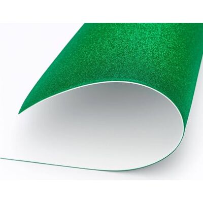 INNSPIRO Gomma EVA verde film glitter fogli 40x60cm.x2mm. 5u. INNSPIRO Gomma EVA verde film glitter fogli 40x60cm.x2mm. 5u.