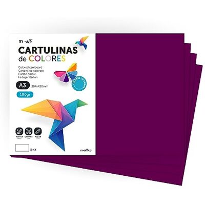 M-Office - Cartoncino A4 180g - Colori assortiti - Cardstock M-Office - Cartoncino A4 180g - Colori assortiti - Cardstock