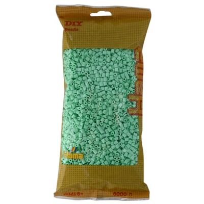 Hama Perline Midi 6000 pezzi Pastello Menta Hama Perline Midi 6000 pezzi Pastello Menta