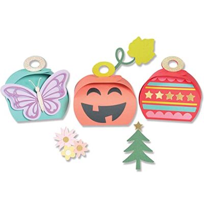 Sizzix Set di fustelle Thinlits 12 confezioni regalo natalizie di Jennifer Ogborn Capitolo 3 2022 Sizzix Set di fustelle Thinlits 12 confezioni regalo natalizie di Jennifer Ogborn Capitolo 3 2022