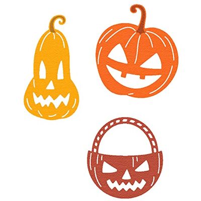 MISS KUTY Fustella sottile ZAG Halloween zucche 3u. MISS KUTY Fustella sottile ZAG Halloween zucche 3u.