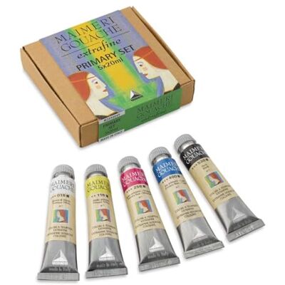Maimeri Gouache - M2098049 - Set per Belle Arti - 5 Tubetti 20ml Maimeri Gouache - M2098049 - Set per Belle Arti - 5 Tubetti 20ml
