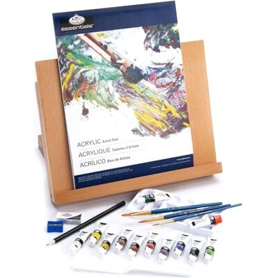 Royal & Langnickel Set di colori acrilici della linea Medium Flat Essential Royal & Langnickel Set di colori acrilici della linea Medium Flat Essential